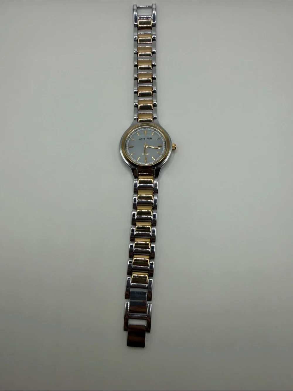 Armitron Two-Tone Gold and Silver Dress Watch